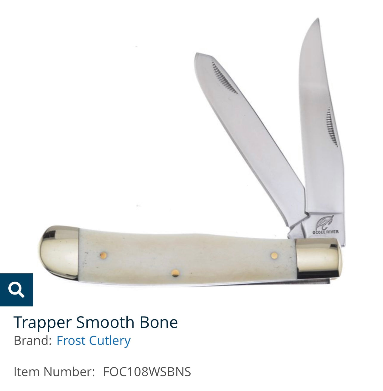 Trapper Smooth Bone