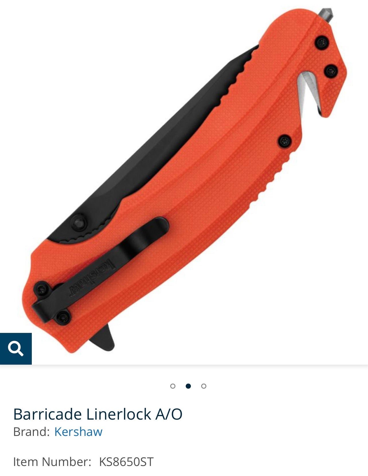 Barricade Linerlock A/O